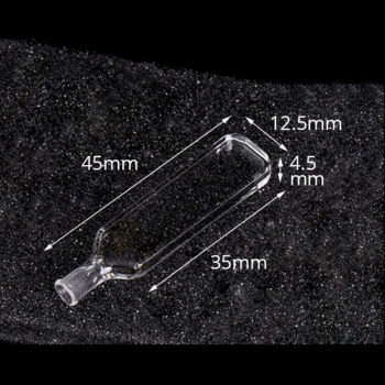 Dimensioni delle cuvette del fluorimetro da 2 mm