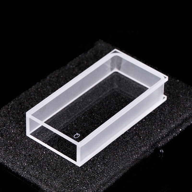 10mm Path 16mL 28mm Wide Wall Clear Cuvette
