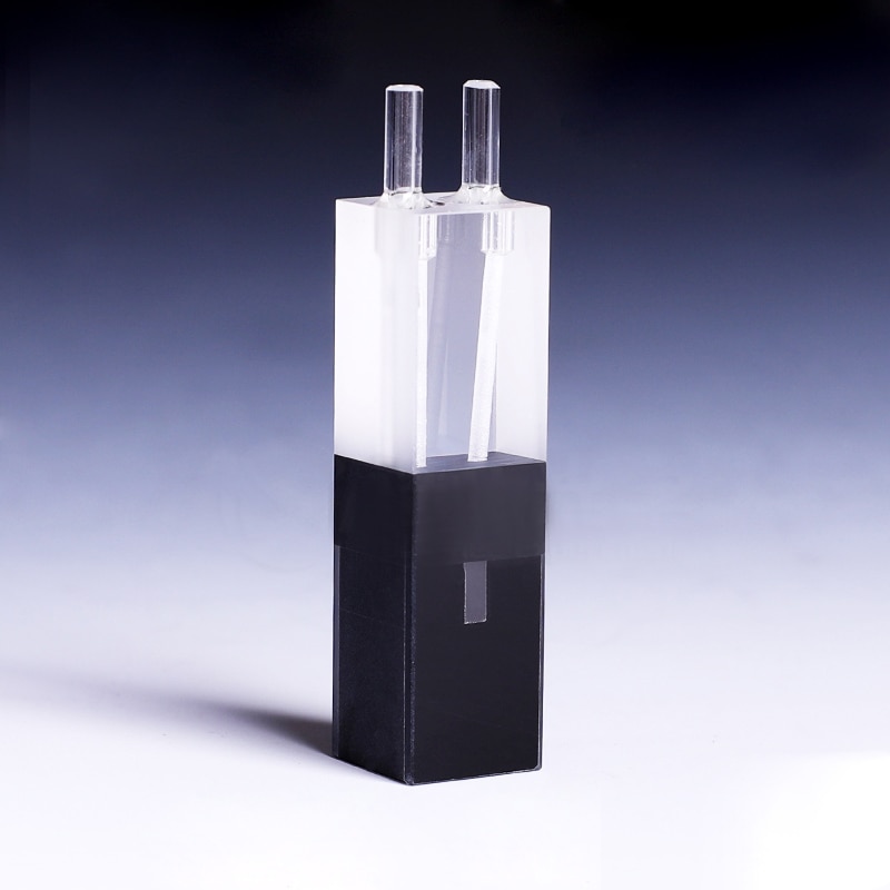 10mm Pad Lengte 100uL Micro Volume Black Wall Flow Cell
