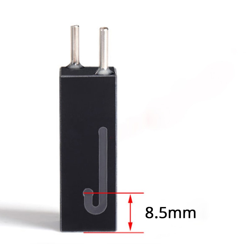 Black Masked Wall 32uL Steel Connector Flow Cell