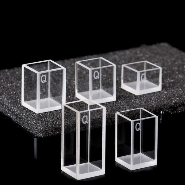 Custom Short Height 4 Clear Window Square Cuvette